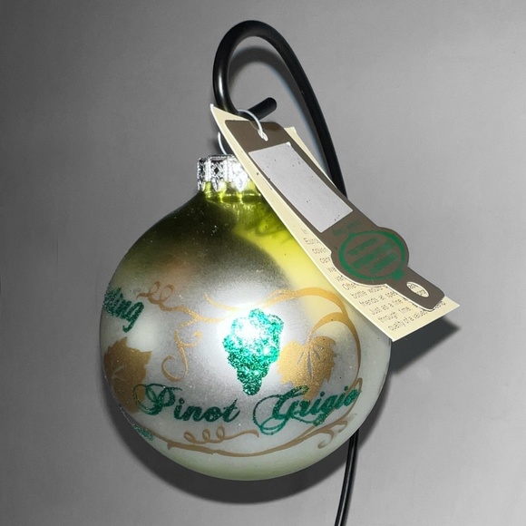 COPY - White Wine Christmas Ball - Picture 4 of 6